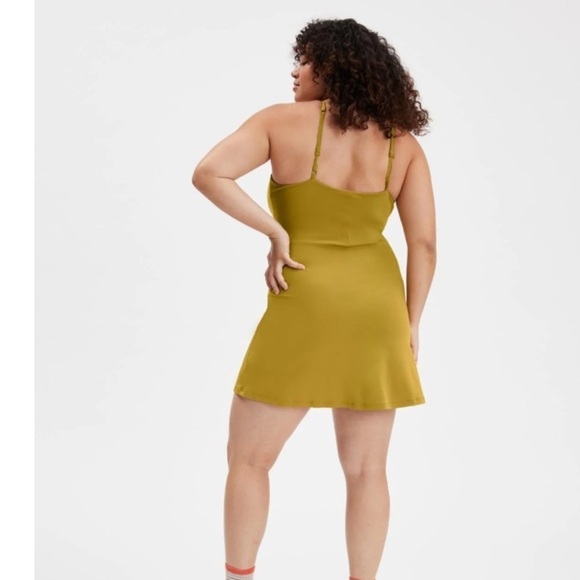 Girlfriend Collective Saturn Naomi Workout Dress Romper Skort - Picture 3 of 13